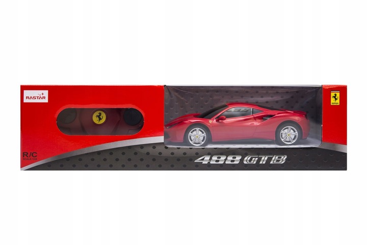 Ferrari 488 GTB 1:24 Rastar samochód sterowany