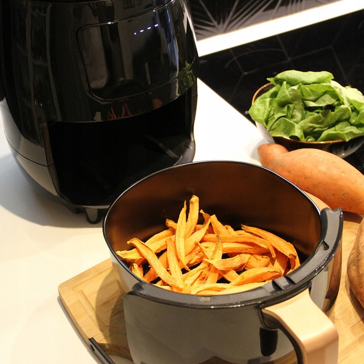 Frytkownica bezolejowa beztłuszczowa panel dotykowy 5 programów 4,5L 1400W