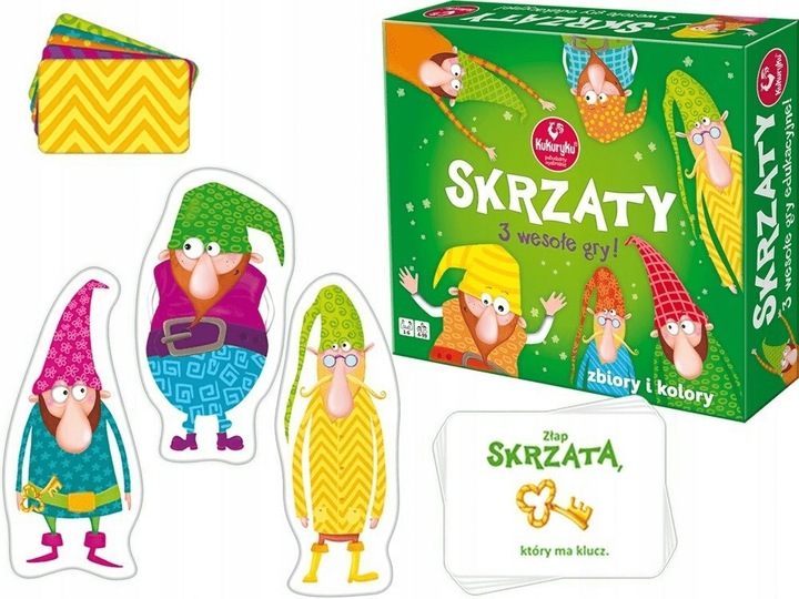 Skrzaty. 3 wesołe gry