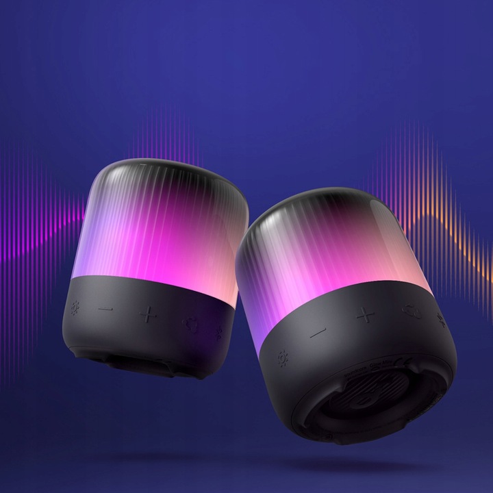 Głośnik przenośny Bluetooth Soundcore Glow Mini Czarny