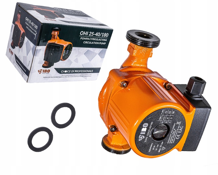 POMPA CYRKULACYJNA 3BIEGOWA 25-40/180 SOLIDNA MOCNA WYDAJNA IBO OHI MAX 72W