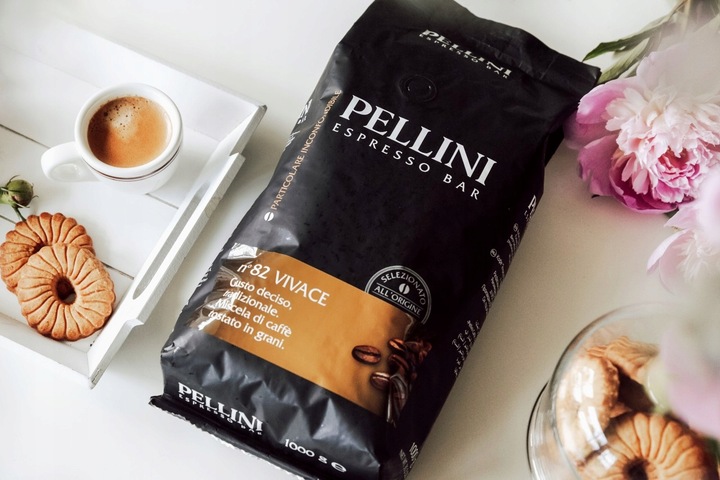 Kawa ziarnista PELLINI ESPRESSO BAR VIVACE 1kg | renomowana włoska palarnia