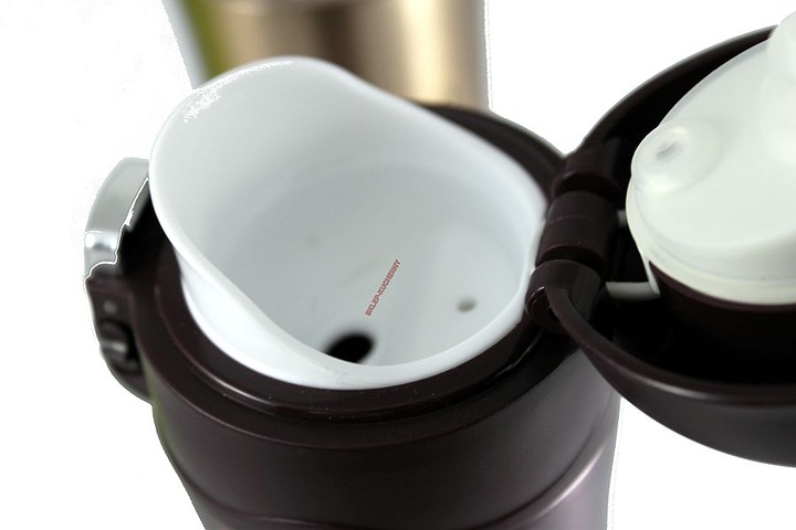 Brązowy KUBEK TERMICZNY TERMOS Stalowy Bidon 320ml Maestro Brown