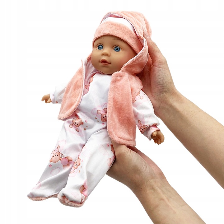 Lalka bobas jak żywa mówi interaktywna śpiewa uczy bajki 2 języki duża