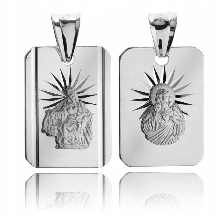 MEDALIK SZKAPLERZ KARMELITAŃSKI MATKA BOSKA SZKAPLERZNA KOMUNIA CHRZEST