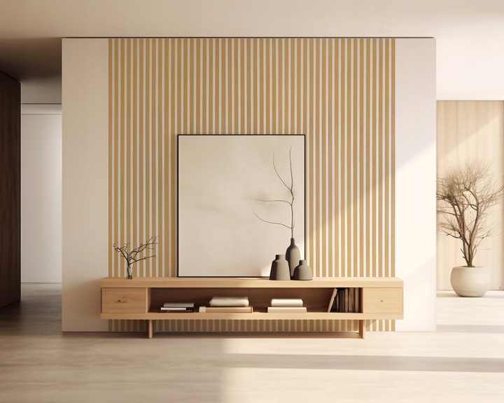 Lamele na białej płycie HDF - zestaw 59,5 cm x 275 cm - Biały 910