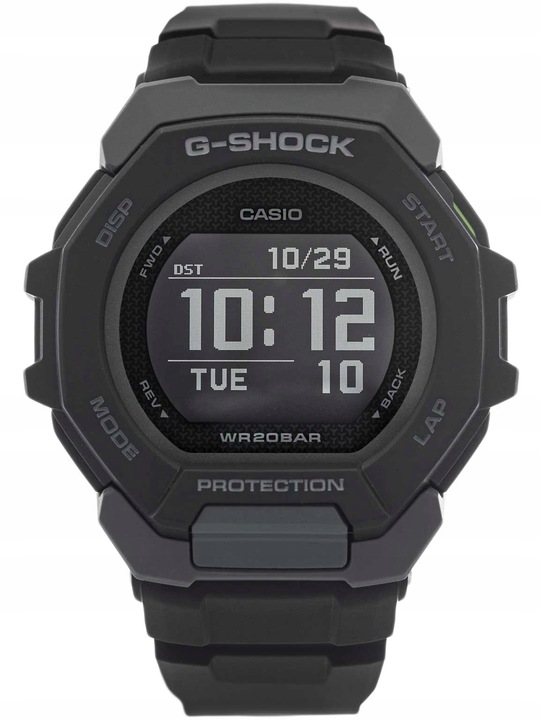 MĘSKI ZEGAREK CASIO GBD-300-1ER G-SHOCK BLUETOOTH KROKOMIERZ SPORTOWY 200M