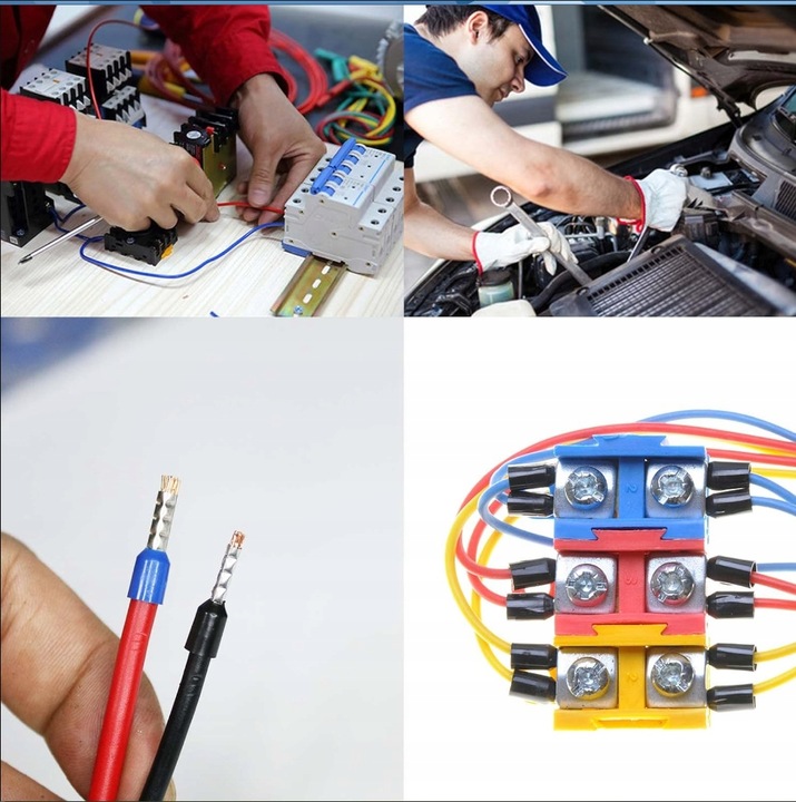 Zaciskarka Ręczna Do Tulejek Zaciskowych Konektorów Kabli Praska + 1200szt