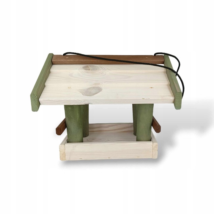 Duży KARMNIK dla ptaków drewniany