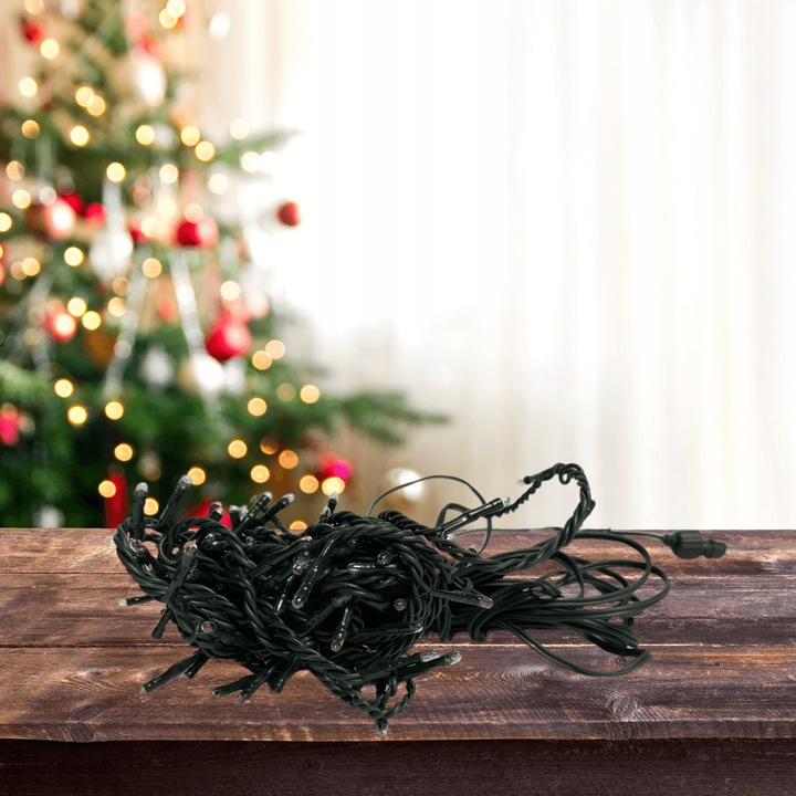 STOJAK CHOINKOWY KAMAI PODSTAWKA NA DRZEWKO 2,5M + GRATIS 100 ŚWIATEŁEK LED