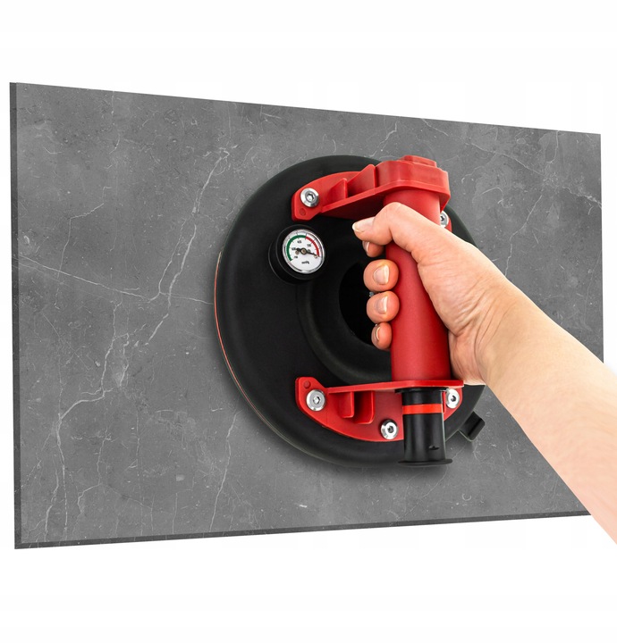 PRZYSSAWKA DO PŁYTEK PRZYSSAWKA PRÓŻNIOWA UCHWYT DO SZYB PŁYTEK GRESU 210MM