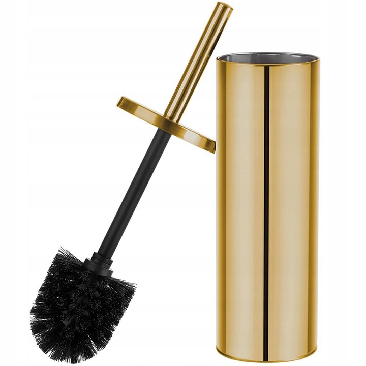 SZCZOTKA DO WC ubikacji Laveo Miri stojąca złota