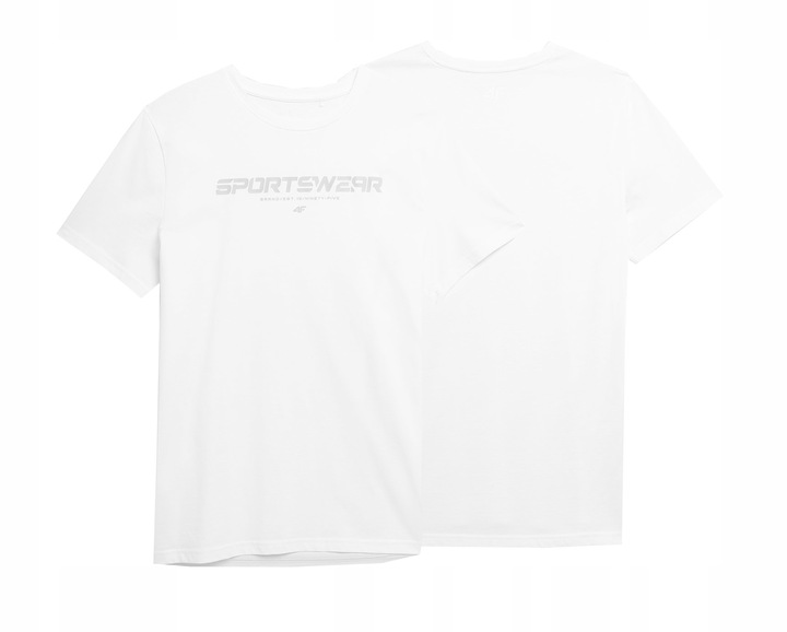 T-SHIRT 4F MĘSKI KOSZULKA BAWEŁNIANA SPORTOWA