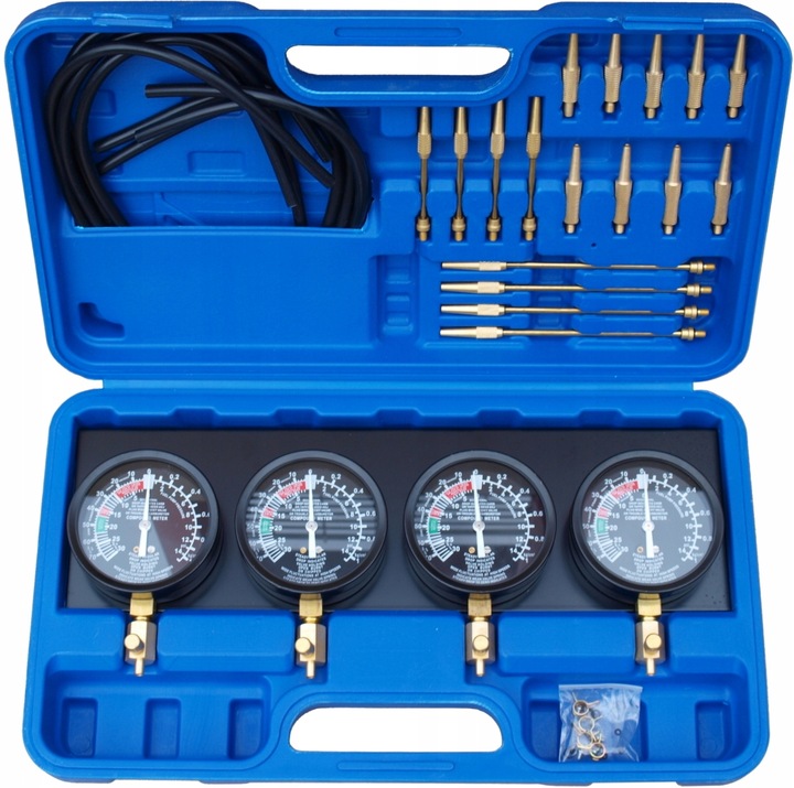 WAKUOMETR DO SYNCHRONIZACJI GAŹNIKÓW – MAX ZESTAW WSKAŹNIKÓW - WAKUOMETRÓW