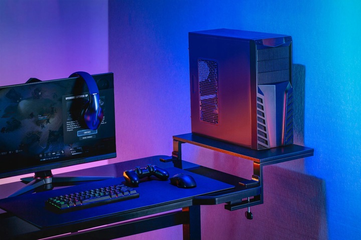 MOZOS PODSTAWA POD MONITOR LAPTOP PÓŁKA UCHWYT DO KOMPUTERA DRUKARKI STOLIK