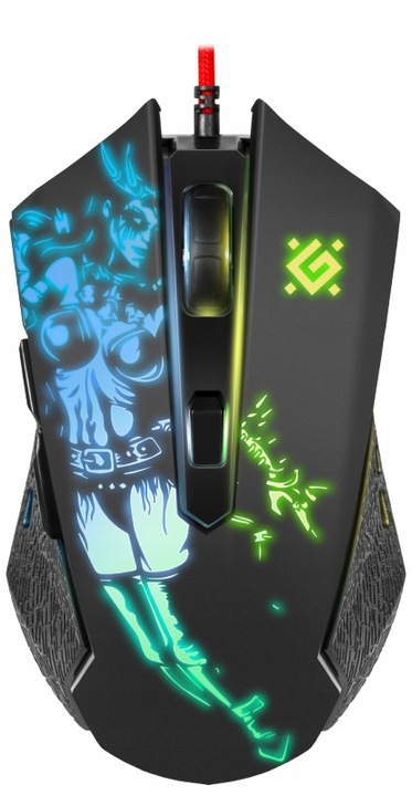 MYSZ MYSZKA GAMINGOWA KOMPUTEROWA DLA GRACZY RGB LED 3200 DPI DO PC LAPTOP