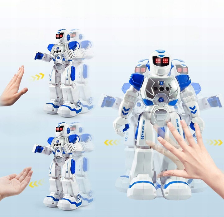 INTELIGENTNY ROBOT DLA DZIECI Z CZUJNIKIEM GESTÓW I PILOTEM