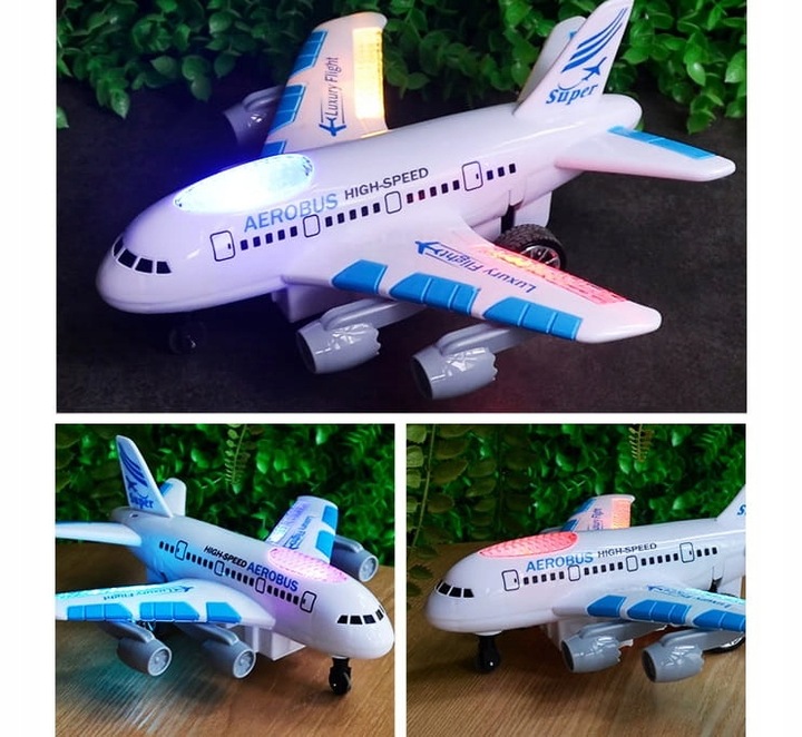 SAMOLOT PASAŻERSKI ZDALNIE STEROWANY RC + PILOT