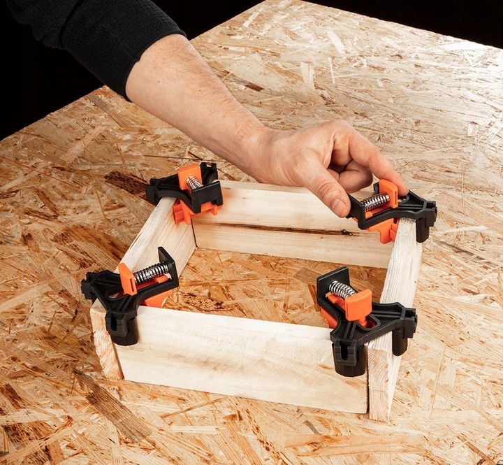 NEO ŚCISK KĄTOWY DO NAROŻNIKÓW DREWNA STOLARSKI ŚCISKI UCHWYT MEBLI