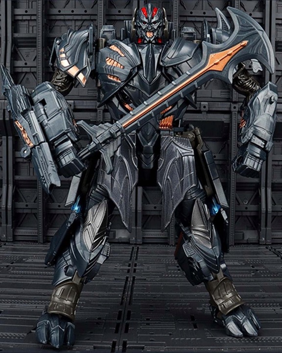 ZABAWKA ODRZUTOWIEC-ROBOT 2w1 19cm Dowódca ciemność