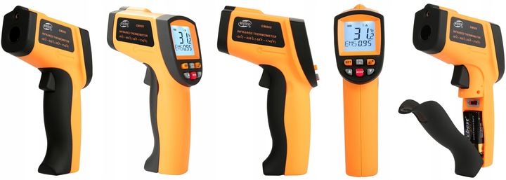 PIROMETR TERMOMETR BEZKONTAKTOWY LASEROWY BEZDOTYKOWY PODCZERWIEŃ -50 +950