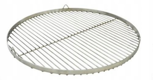 Grill trójnóg 187 cm ruszt chromowany 60 cm łańcuszki mocny wyrób PL