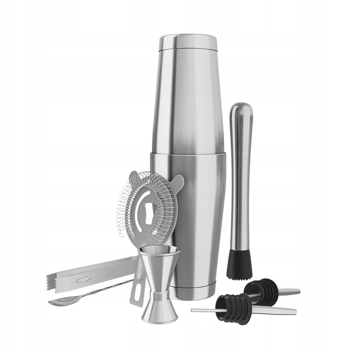 Zestaw barmański do drinków SHAKER Mark Adler Shake 3.0 STAL NIERDZEWNA