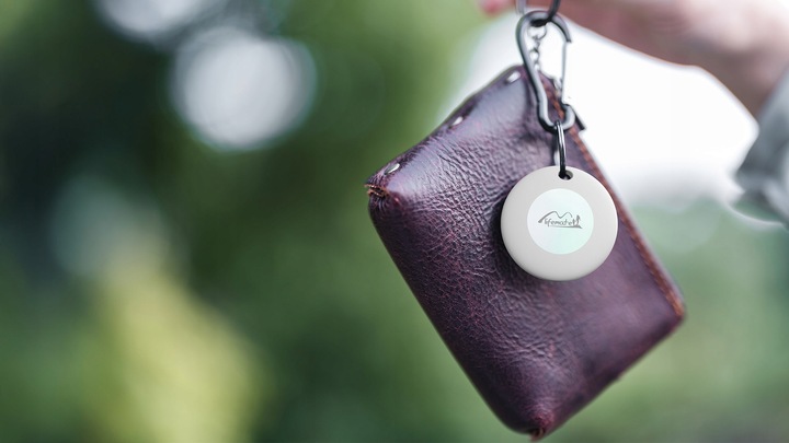 Lokalizator GPS Life Tag MiLi IOS APPLE do plecaka kluczy bagażu dla psa