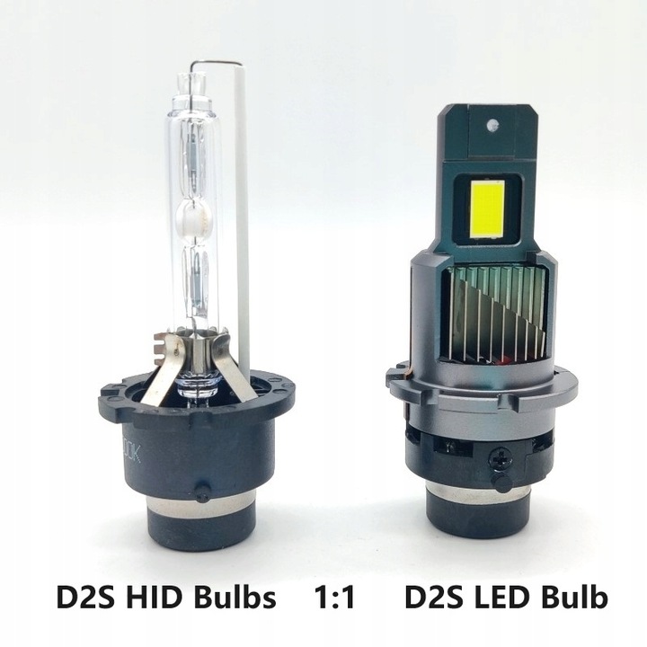2x Żarówka D2S LED retrofit canbus 6000k P&P 1 do 1 16000lm CSP 3570