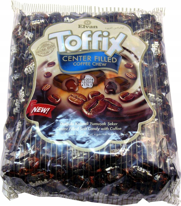 Cukierki Toffix Kawowy 1Kg