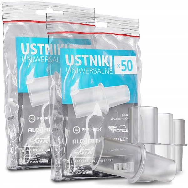 USTNIKI DO ALKOMATU AL8000 PLUS iSOBER 30 PRO X-5 PLUS PRO X-3 ELITE 100szt