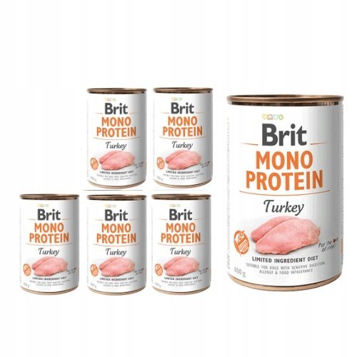 BRIT MONO PROTEIN RABBIT 12x400g