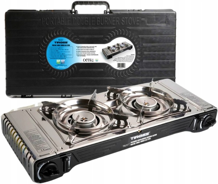 Dwupalnikowa kuchenka gazowa Tiross TS-267