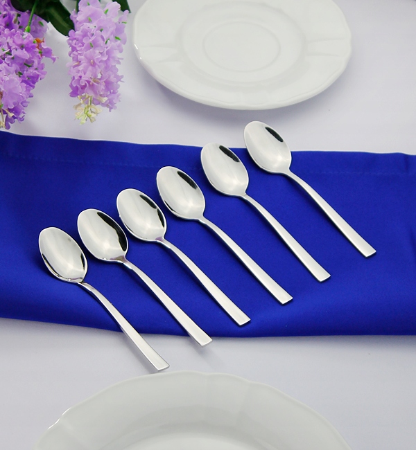 AMBITION PRATO SZTUĆCE ŁYŻECZKI DO HERBATY 6 EL 6 OS PUDEŁKO