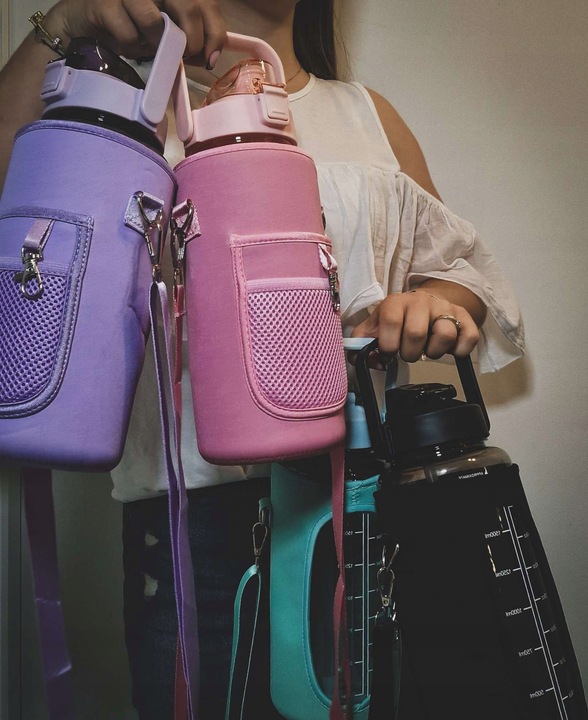 Butelka motywacyjna bidon 2L z pokrowcem HIT !!