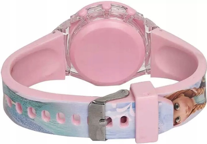 zegarek dziecięcy FROZEN kraina lodu LED dla dziewczynki dzieci ŚWIATŁO