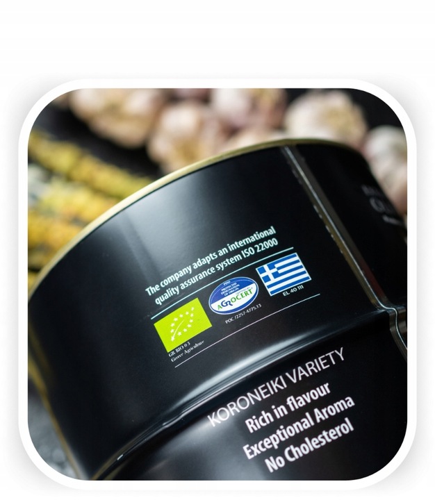 Oliwa z oliwek Extra Virgin BIO Grecka Ekologiczna 5L do pizzy ŚWIEŻA 24/25