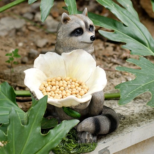 Poidełko dla ptaków szop figurka ogrodowa