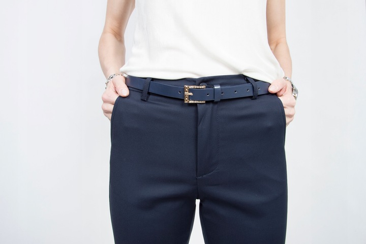 #GL ELEGANCKIE SPODNIE CYGARETKI Push-up roz.42