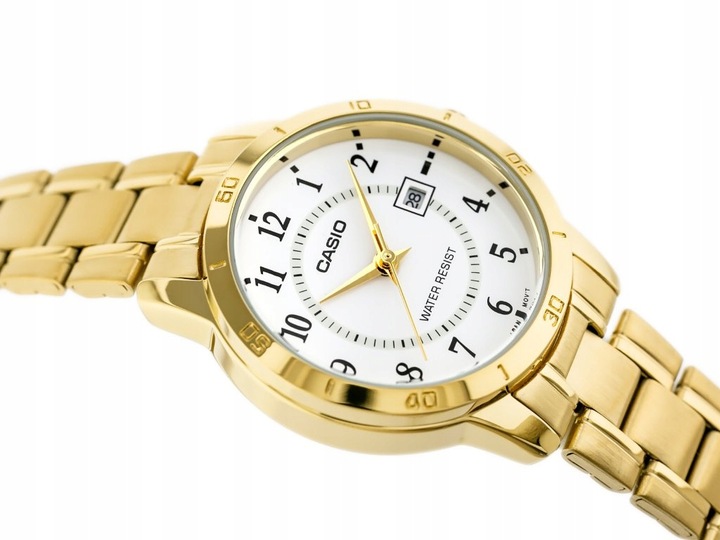 ZEGAREK DAMSKI CASIO LTP-V004G-7BUDF + BOX +GRAWER