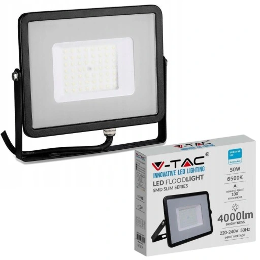 Naświetlacz LED lampa HALOGEN 50W Reflektor 4000K 4000lm SAMSUNG 5 LAT