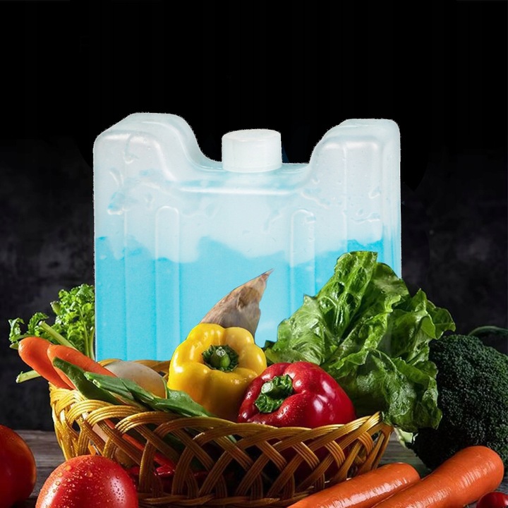 10x DUŻY WKŁAD MROŻĄCY CHŁODZĄCY ŻELOWY DO LODÓWKI TURYSTYCZNEJ 400ml 400G