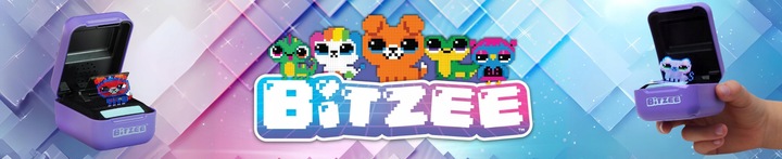 SPIN MASTER Zwierzątko interaktywne Bitzee fioletowy