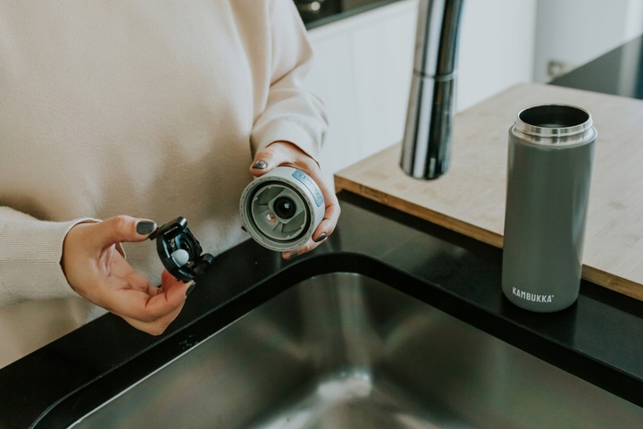 Kambukka kubek termiczny Olympus 500ml Marshmallow white kubek z pokrywką