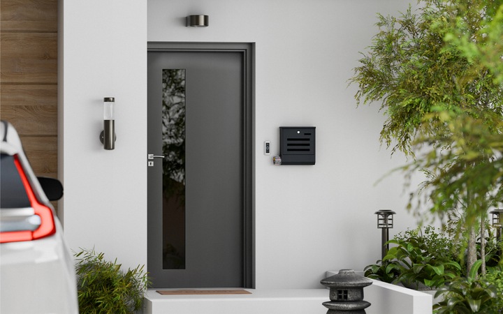 Skrzynka NA LISTY Gazety Pocztę Ulotki Gregman Post 20 Graphite