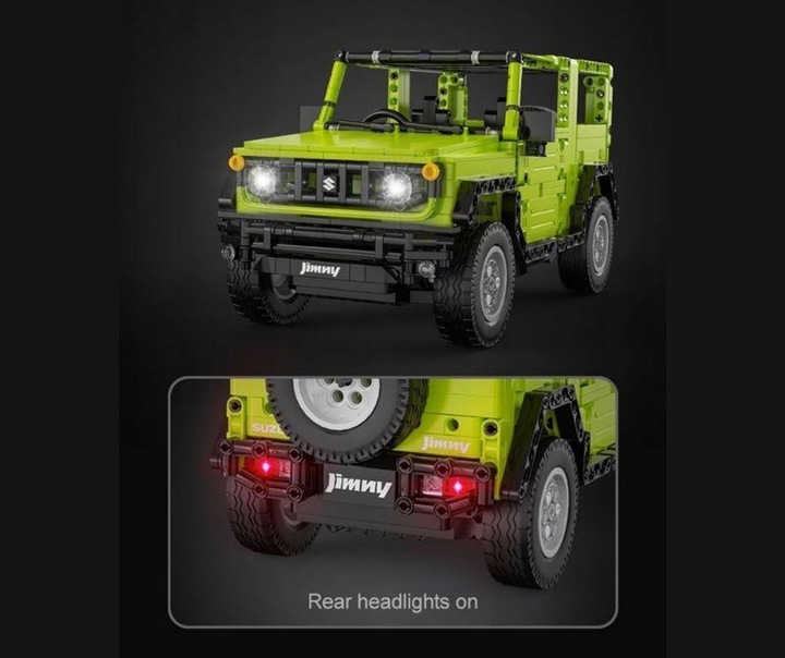 KLOCKI ZDALNIE STEROWANY POJAZD SUZUKI JIMNY 579EL