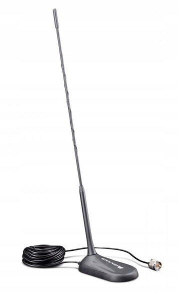 KRÓTKA ANTENA CB NA MAGNES MIDLAND MC45 4,4m KABLA