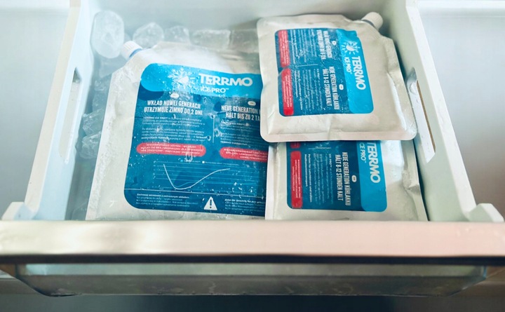 TERRMO Ice Pro - Wydajny Wkład Chłodzący Żelowy Do Torby Termicznej 1x350ml
