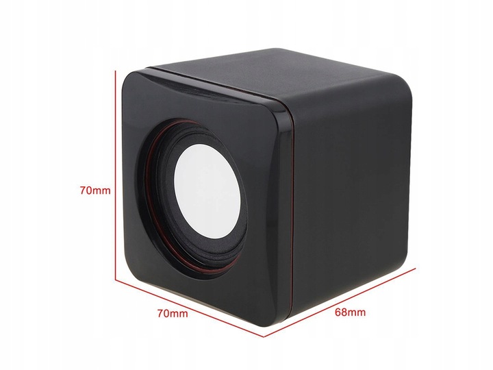 GŁOŚNIKI KOMPUTEROWE PC 2.0 JACK ZASILANIE USB