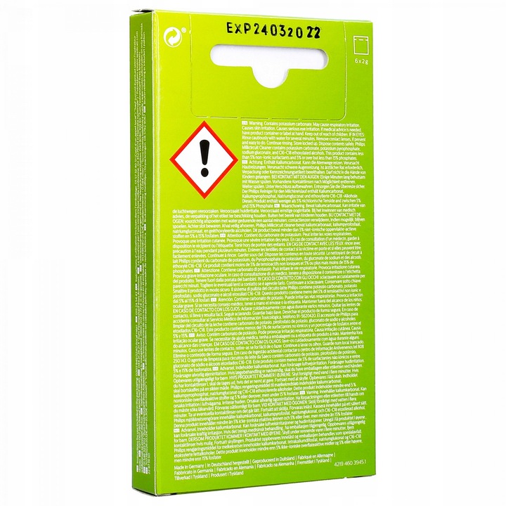 Środek do czyszczenia obiegu mleka Philips CA6705/10 w ekspresie Saeco